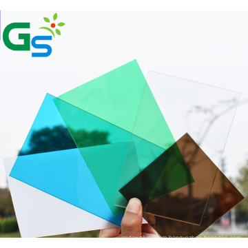 3mm Clear Transparent Color Polycarbonate Solid Sheet For Greenhouse Building Material